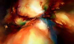 Star Maker by Simon Kenny - Original Painting on Box Canvas sized 60x36 inches. Available from Whitewall Galleries